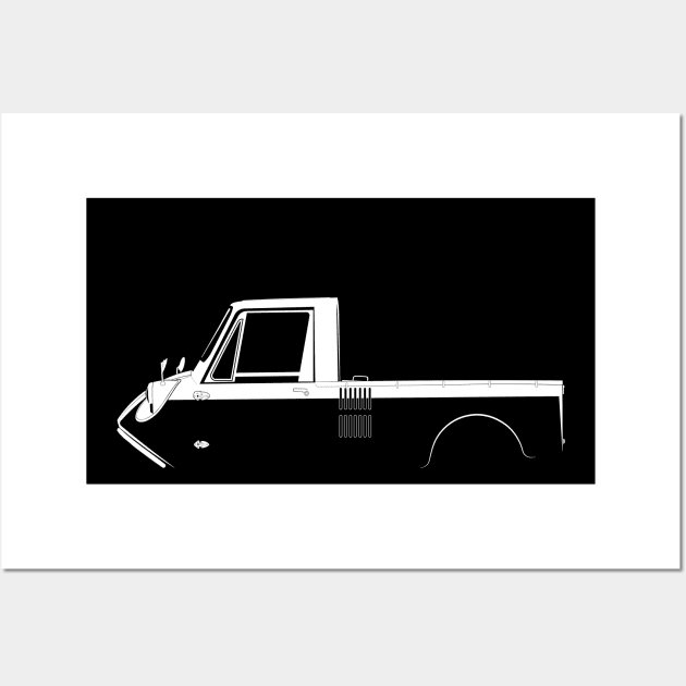 Mazda K360 Silhouette Wall Art by Car-Silhouettes